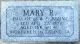 Mary Exline headstone